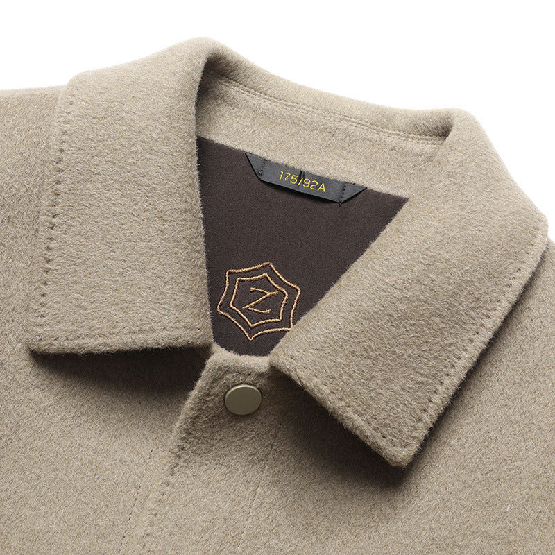 Double-Faced Wool Coat
