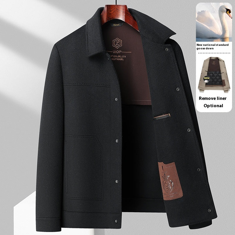 Double-Faced Wool Coat