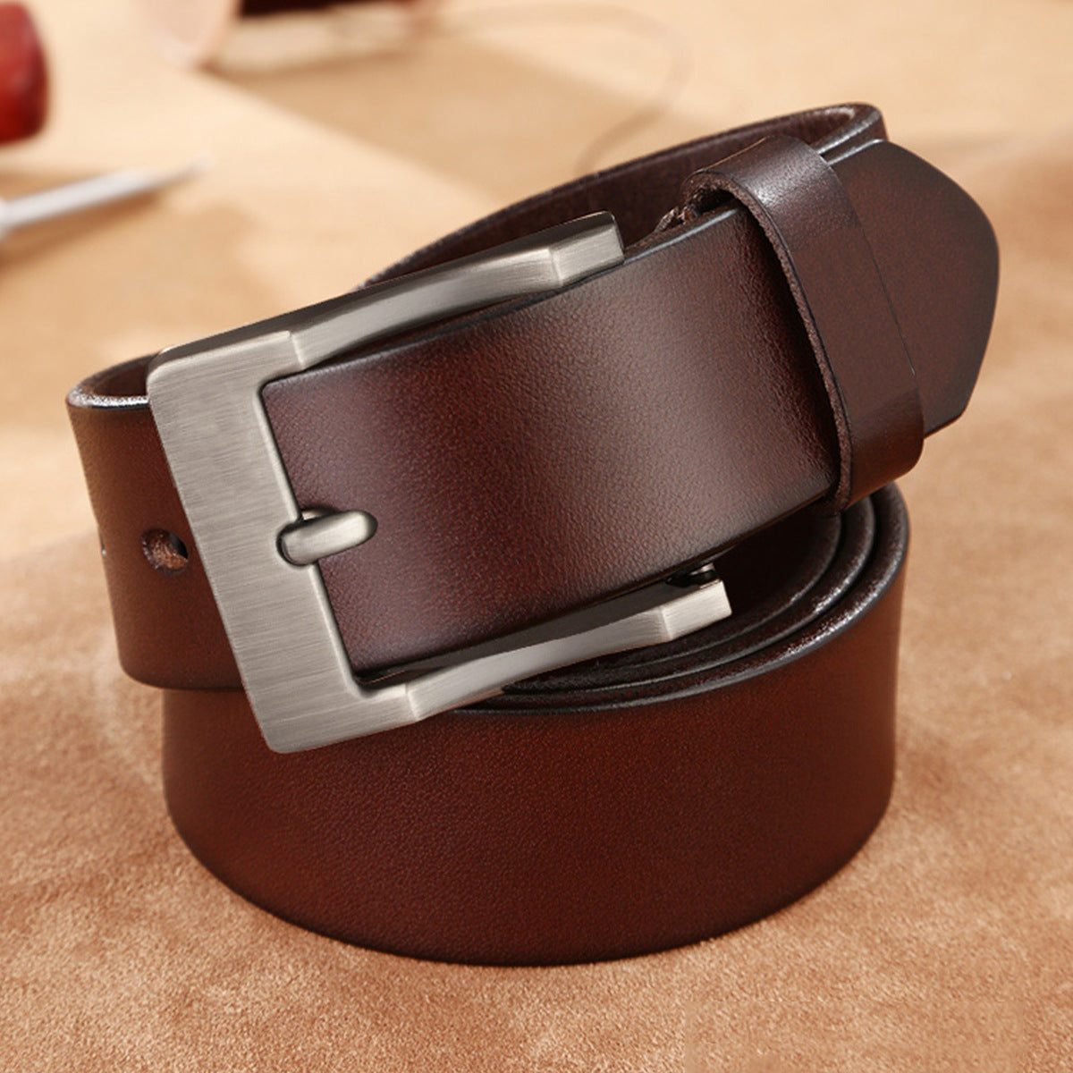 Leather Business Belt