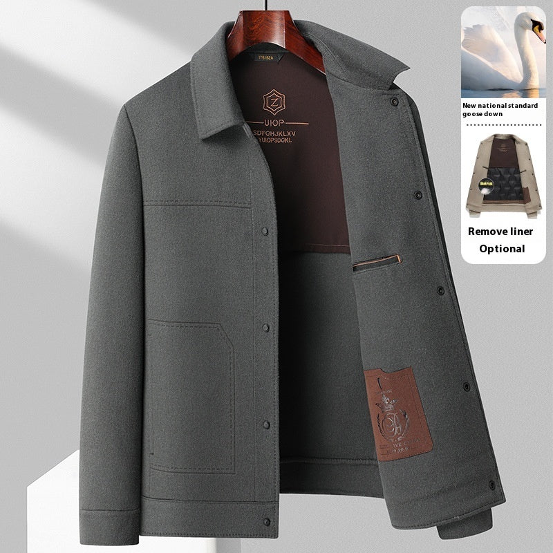 Double-Faced Wool Coat