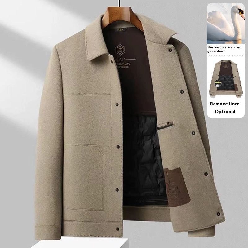 Double-Faced Wool Coat
