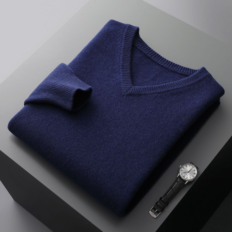 Wool V-Neck Knit