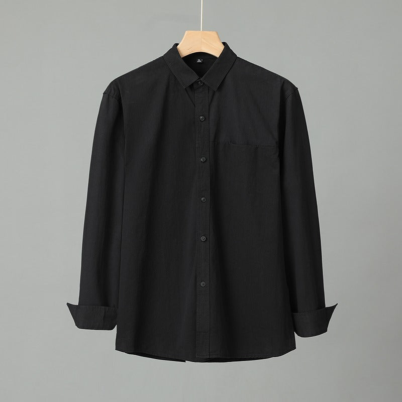 Classic Cotton Long-Sleeve Shirt