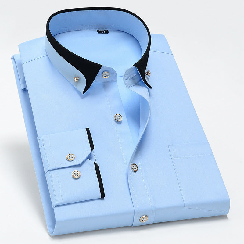 Refined Long-Sleeve Shirt