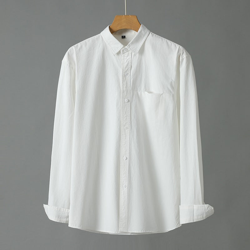 Classic Cotton Long-Sleeve Shirt