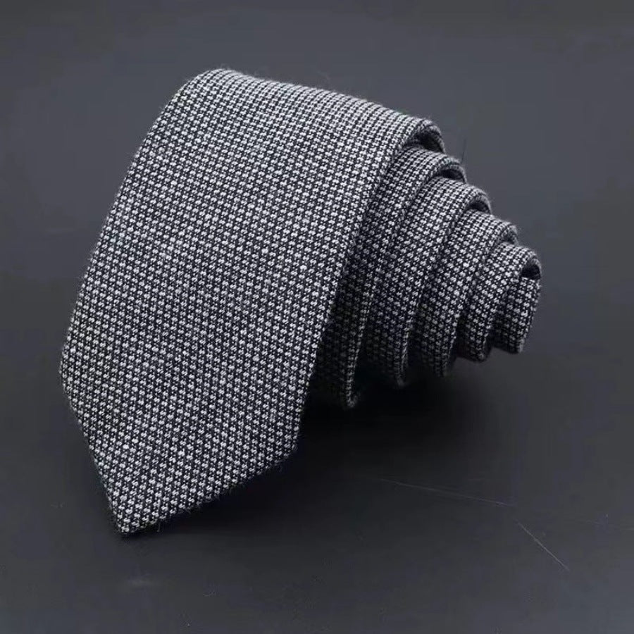 Plaid Narrow Tie