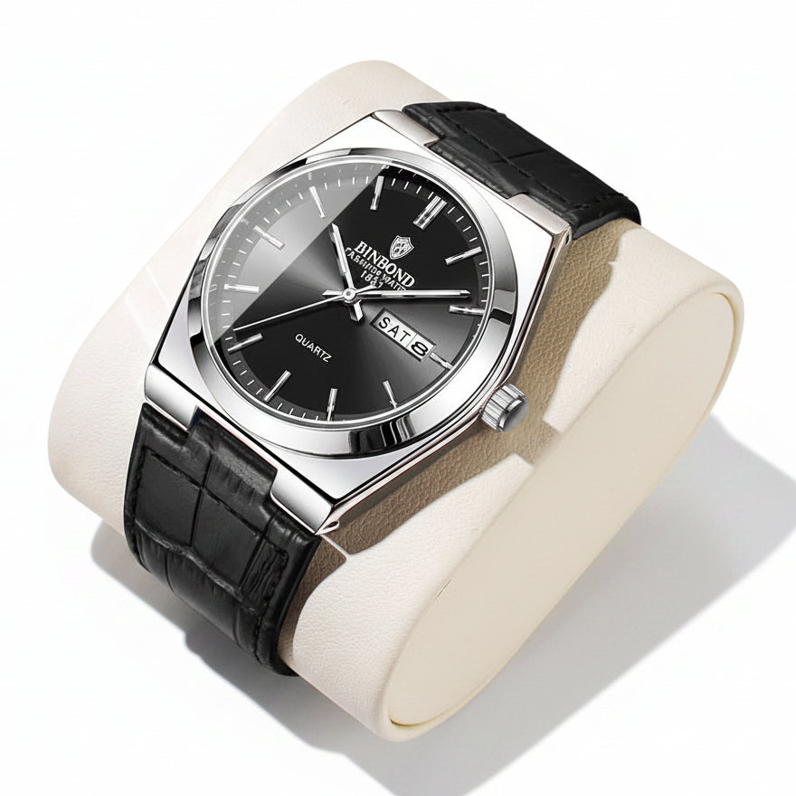 Royale Leather Quartz Watch
