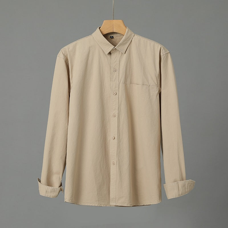 Classic Cotton Long-Sleeve Shirt