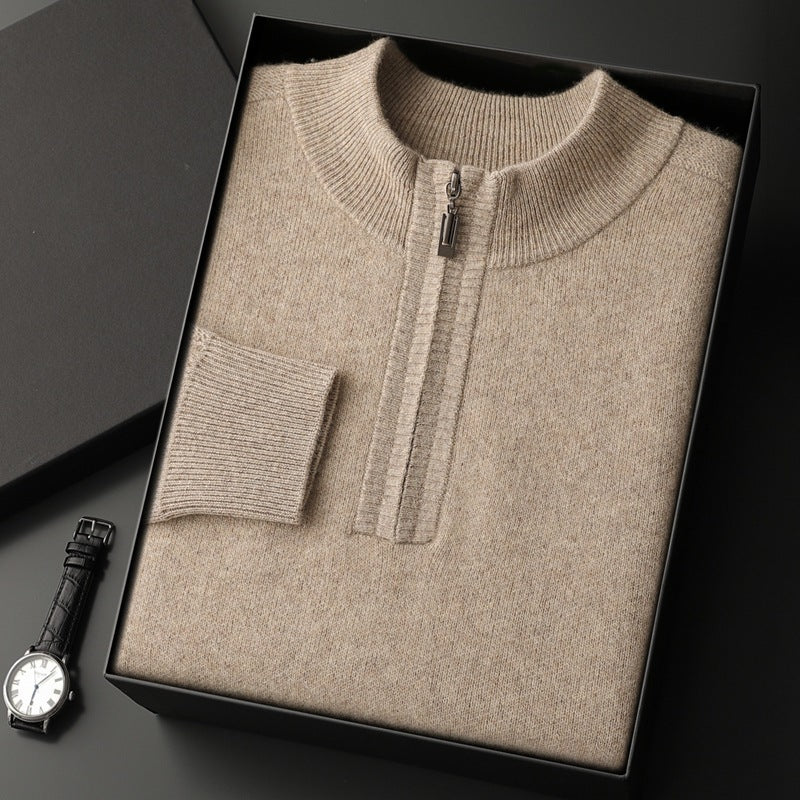 Modern Zip Sweater