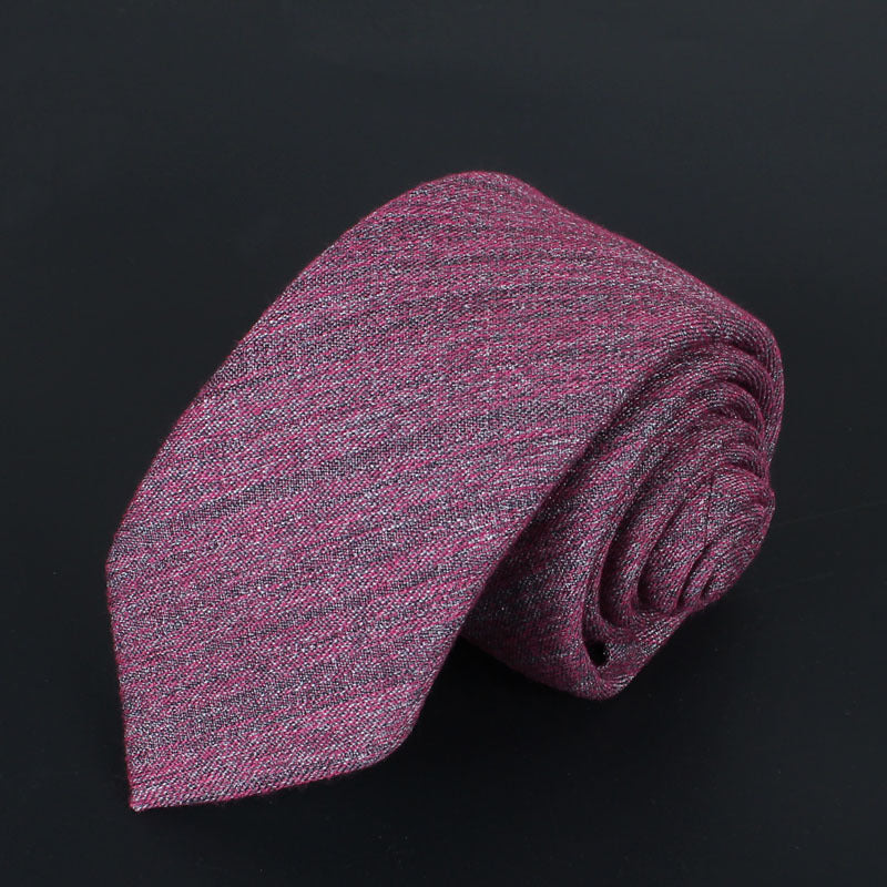 Modern Narrow Cotton Tie