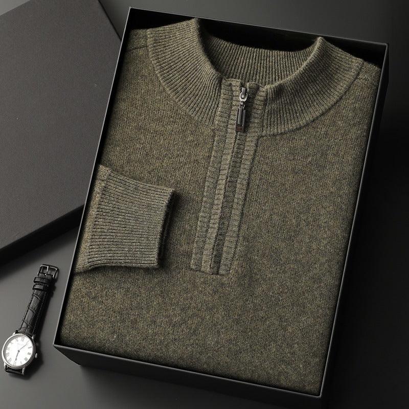 Modern Zip Sweater
